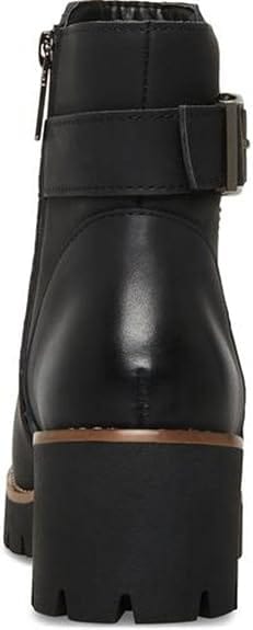 AQUA COLLEGE Womens Shoes AQUA COLLEGE - Desiree Zipper Leather Booties