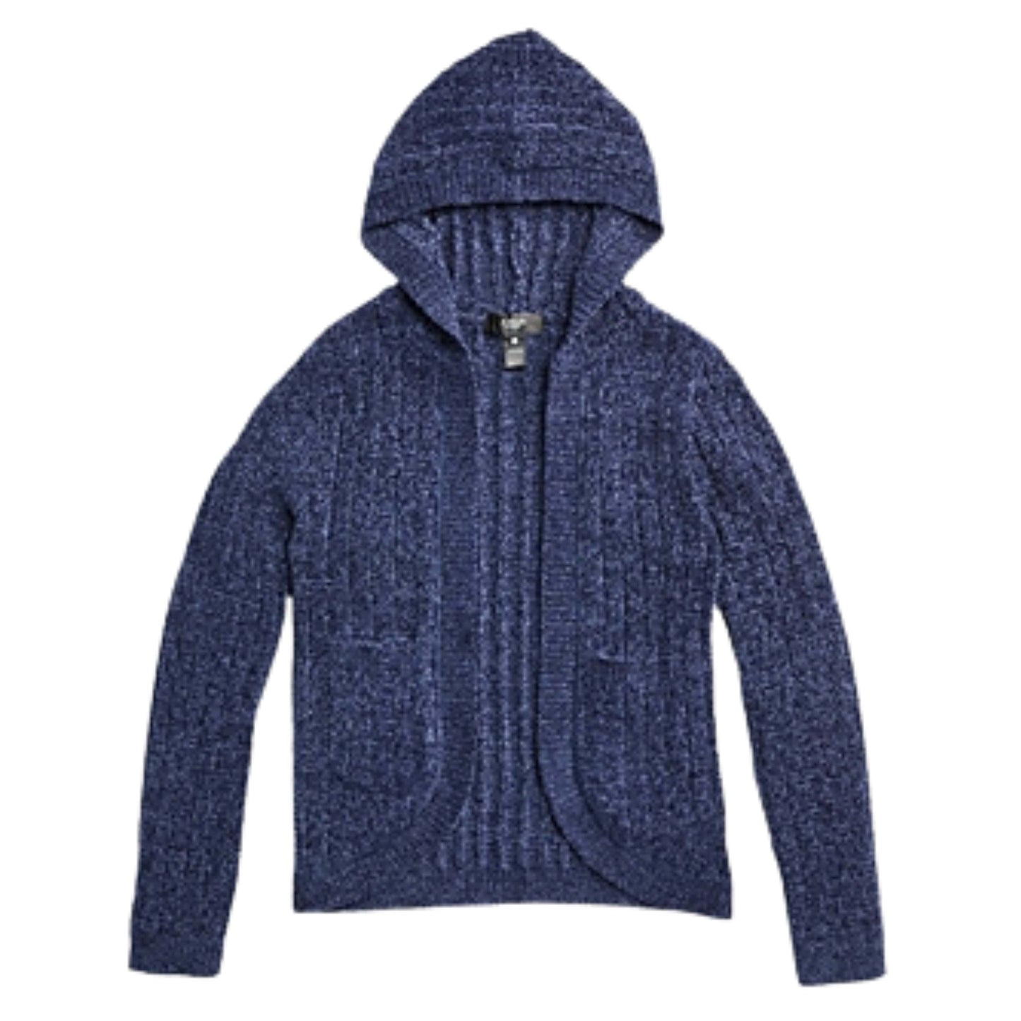 AQUA Girls Jackets XS / Navy AQUA - KIDS - Chenille Hooded Cardigan