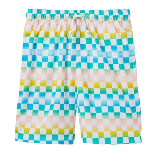 ART CLASS Boys Swimwear XL / Multi-Color ART CLASS - Kids - Checkered Swim Shorts