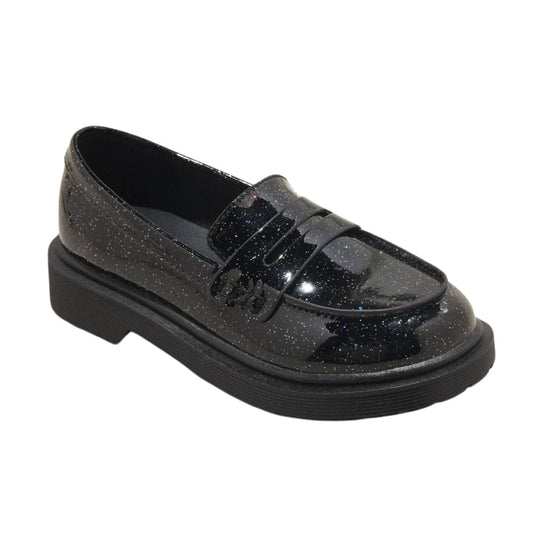 ART CLASS Kids Shoes 31 / Black ART CLASS - Kids - Celia Glitter Slip-On Loafers