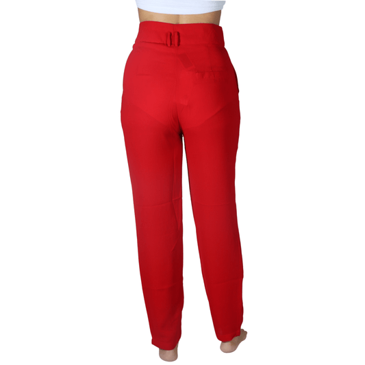 ART LOVE Womens Bottoms S / Red / 27 ART LOVE - Vibrant straight leg pants