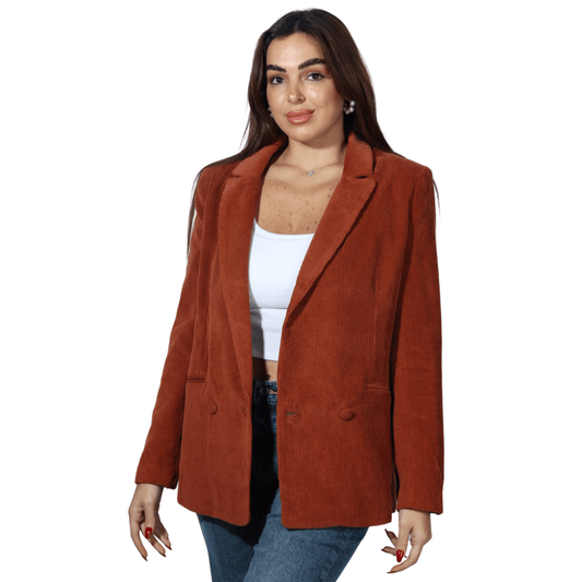 ART LOVE Womens Jackets ART LOVE - Ribbed design blazer