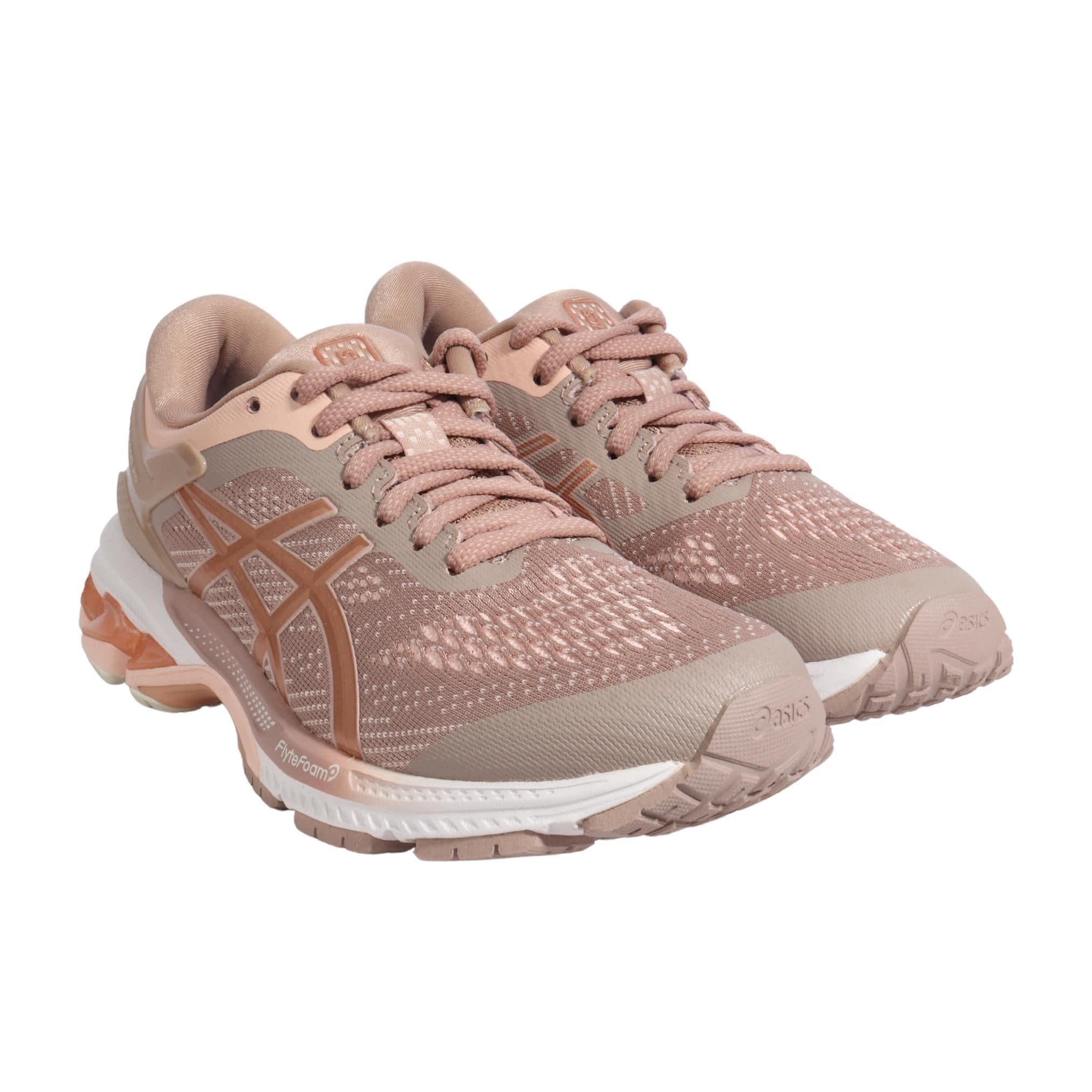 Asics gel-kayano 26 (d) hotsell womens metropolis rose gold