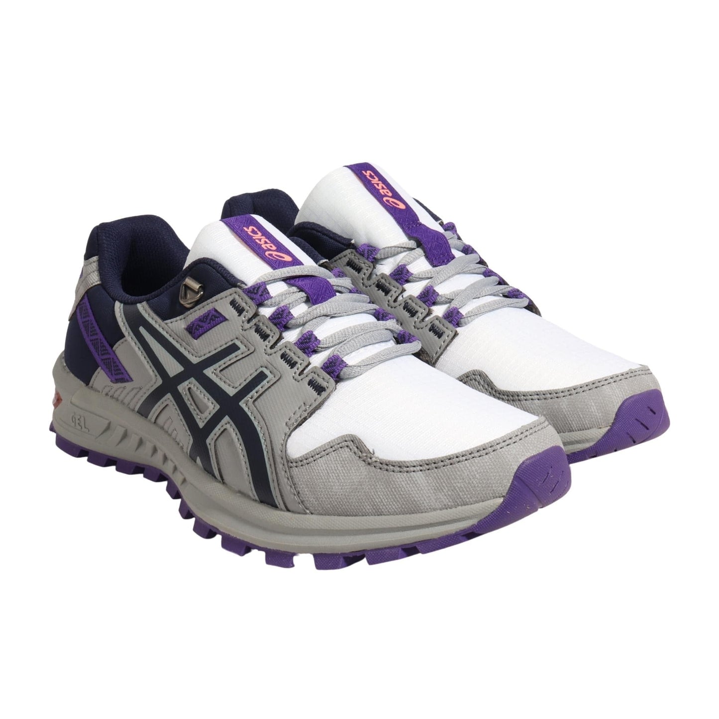 ASICS Athletic Shoes 40.5 / Multi-Color ASICS - White & Peacoat Gel-Citrek Running Shoe