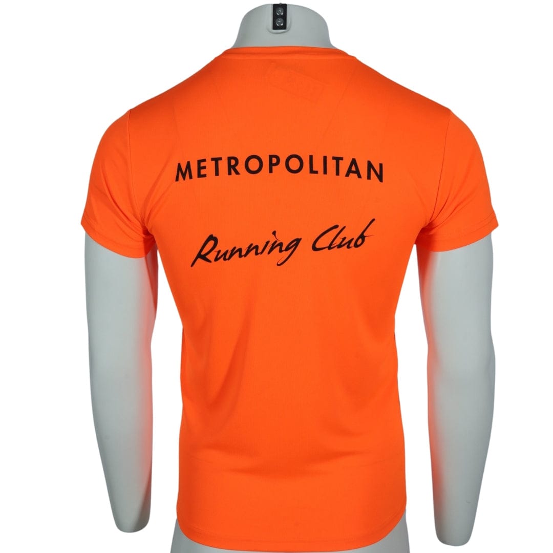 ASICS Mens Tops L / Orange ASICS - Metropolitan Running Club T-Shirt