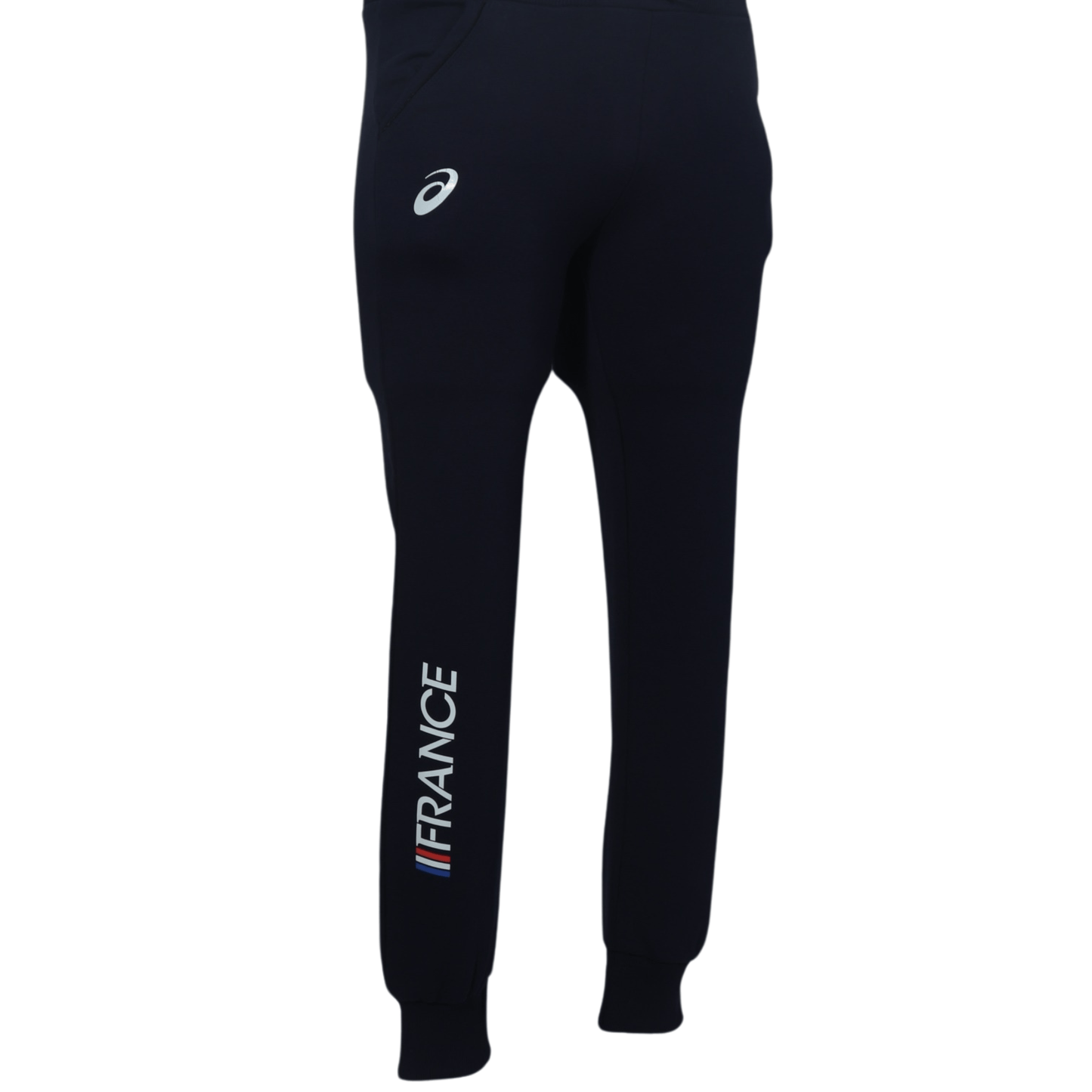 ASICS Womens Bottoms S / Navy ASICS - France logo sweatpants