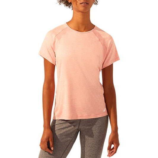 ASICS Womens sports S / Dark Pink ASICS - C110 Short Sleeve PR Lyte T-Shirt