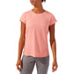 ASICS Womens sports L / Coral ASICS - Short Sleeve Heathered Top Running