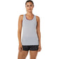 ASICS Womens sports S / Grey ASICS - Sleeveless Heathered Top