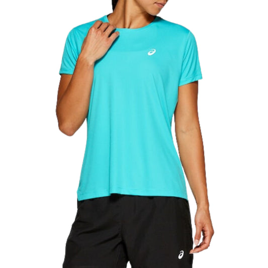 ASICS Womens sports XS / Blue ASICS - Tiger Silver T-Shirt