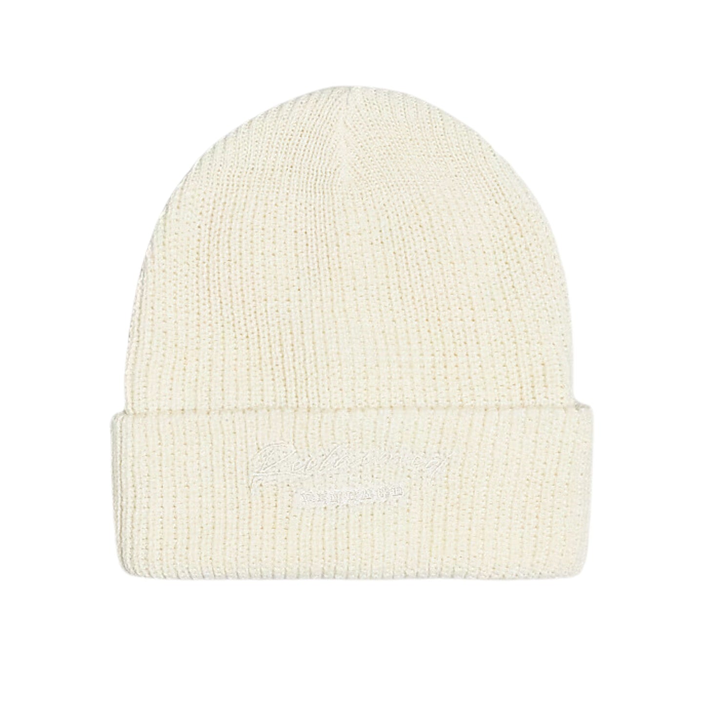 ASOS Hats & Headbands Off-White ASOS - Reclaimed Vintage Inspired Logo Beanie