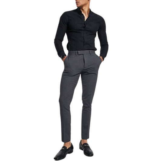ASOS Mens Bottoms XS / Dark Grey ASOS - Slim Smart Trouser