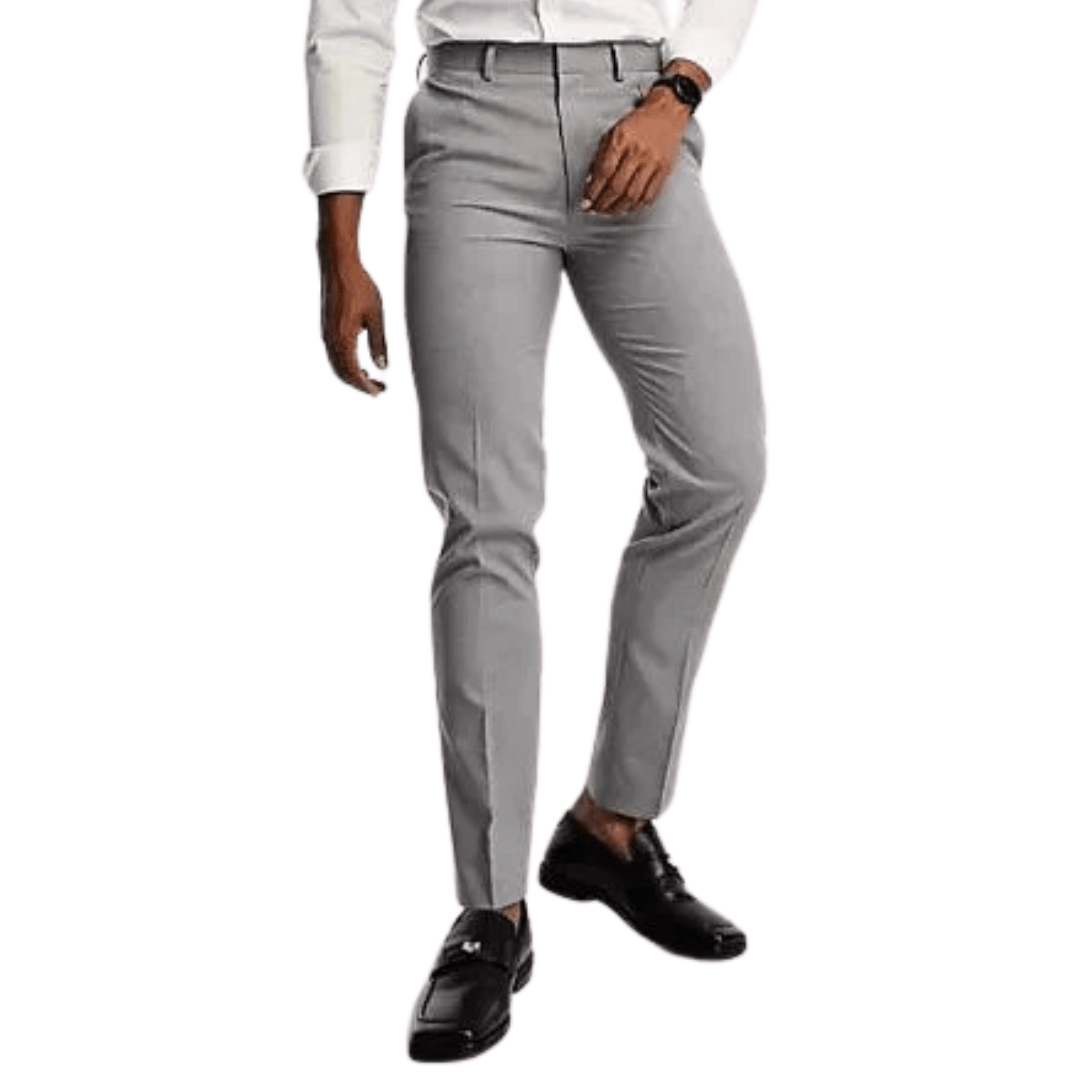 ASOS Mens Bottoms S / Light Grey ASOS - Slim Smart Trouser