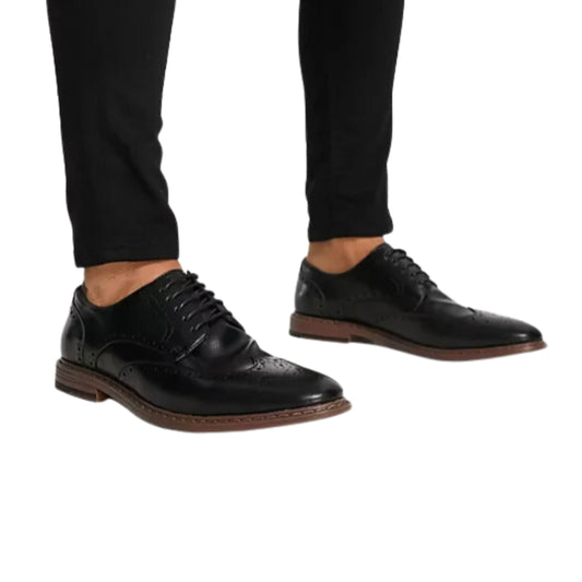 ASOS Mens Shoes 42 / Black ASOS - brogue shoes  faux leather