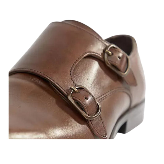 ASOS Mens Shoes 41 / Brown ASOS - Monk shoes leather