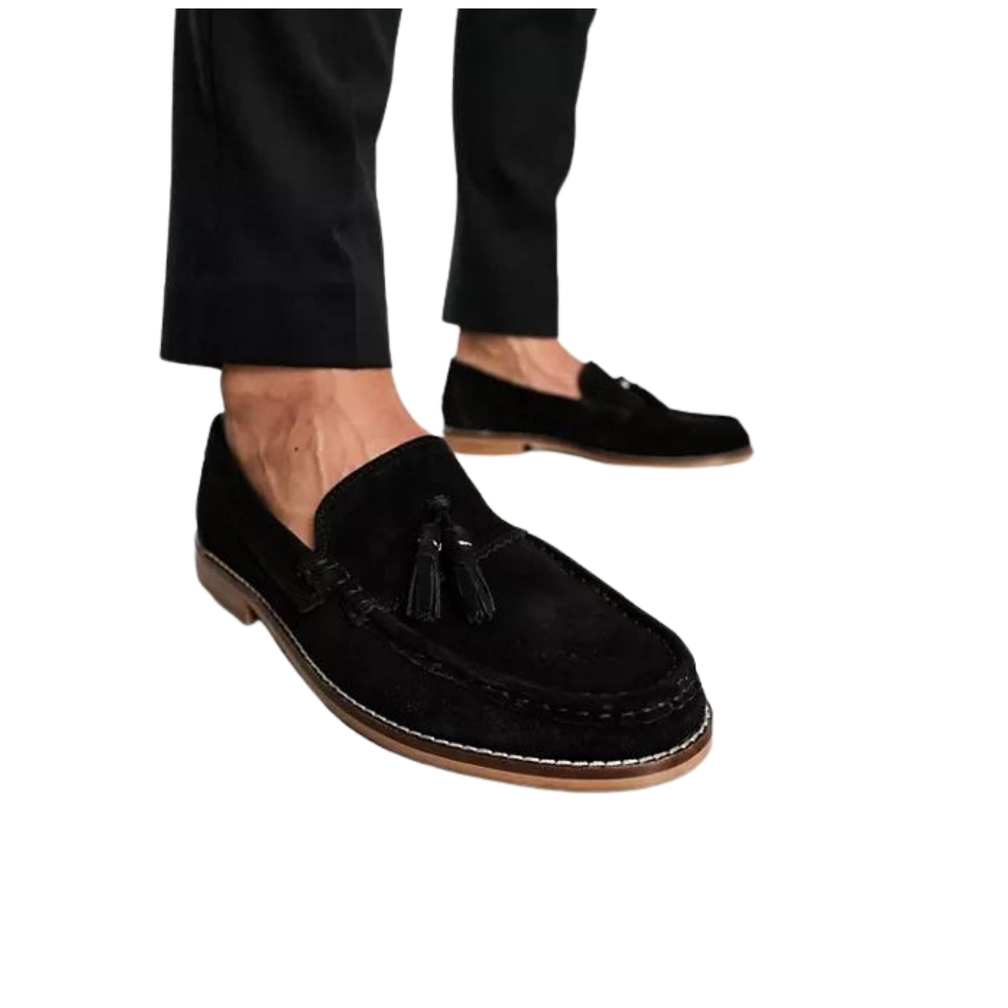 ASOS Mens Shoes 43 / Black ASOS - West Tassel Loafers