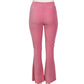 ASOS Womens Bottoms L / Pink ASOS - Flare Leg Pants