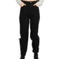 ASOS Womens Bottoms XS / Black ASOS  - Jeans Zipper Front Ripped