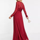 ASOS Womens Dress S / Red ASOS - Bridesmaid Ruched Waist Maxi Dress