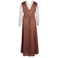 ASOS Womens Dress XXL / Brown ASOS - Sleeveless Long Dress