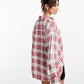 ASOS Womens Tops ASOS - Oxford Shirt Check