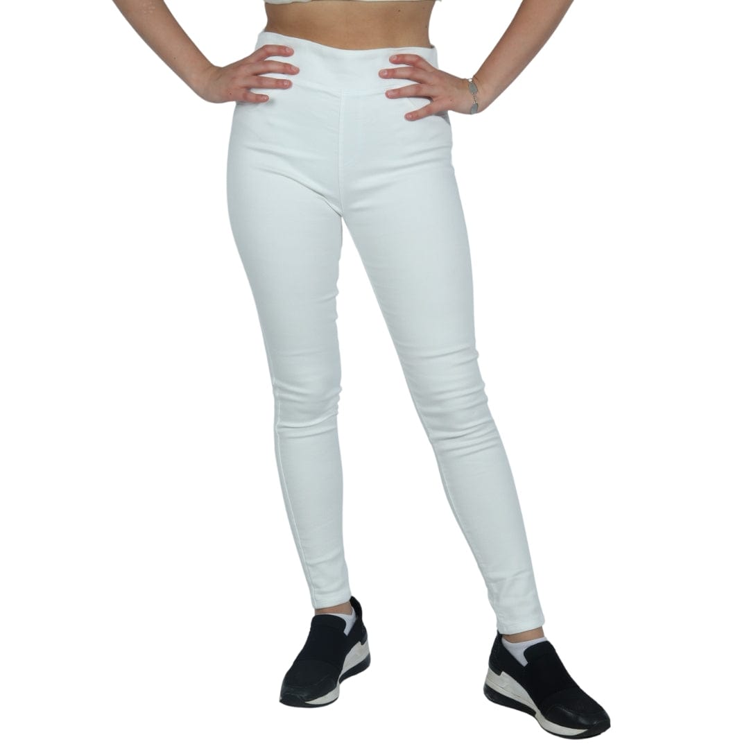 ASSETS Womens Bottoms S / White ASSETS - Stretch Skinny Jeans