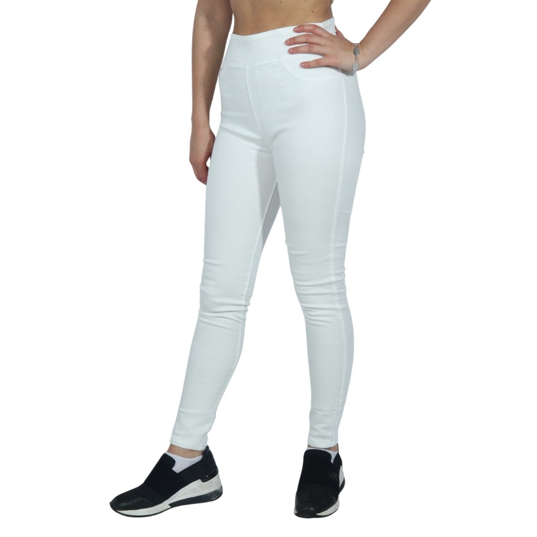 ASSETS Womens Bottoms S / White ASSETS - Stretch Skinny Jeans