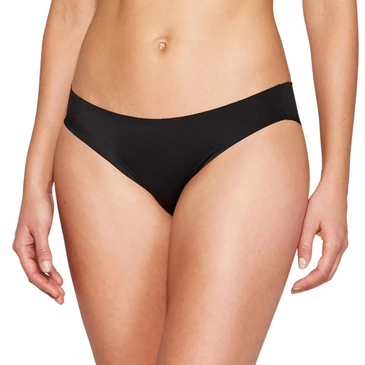 AUDEN Womens Underwear S / Black AUDEN - Women's Laser Cut Cheeky Bikini Underwear