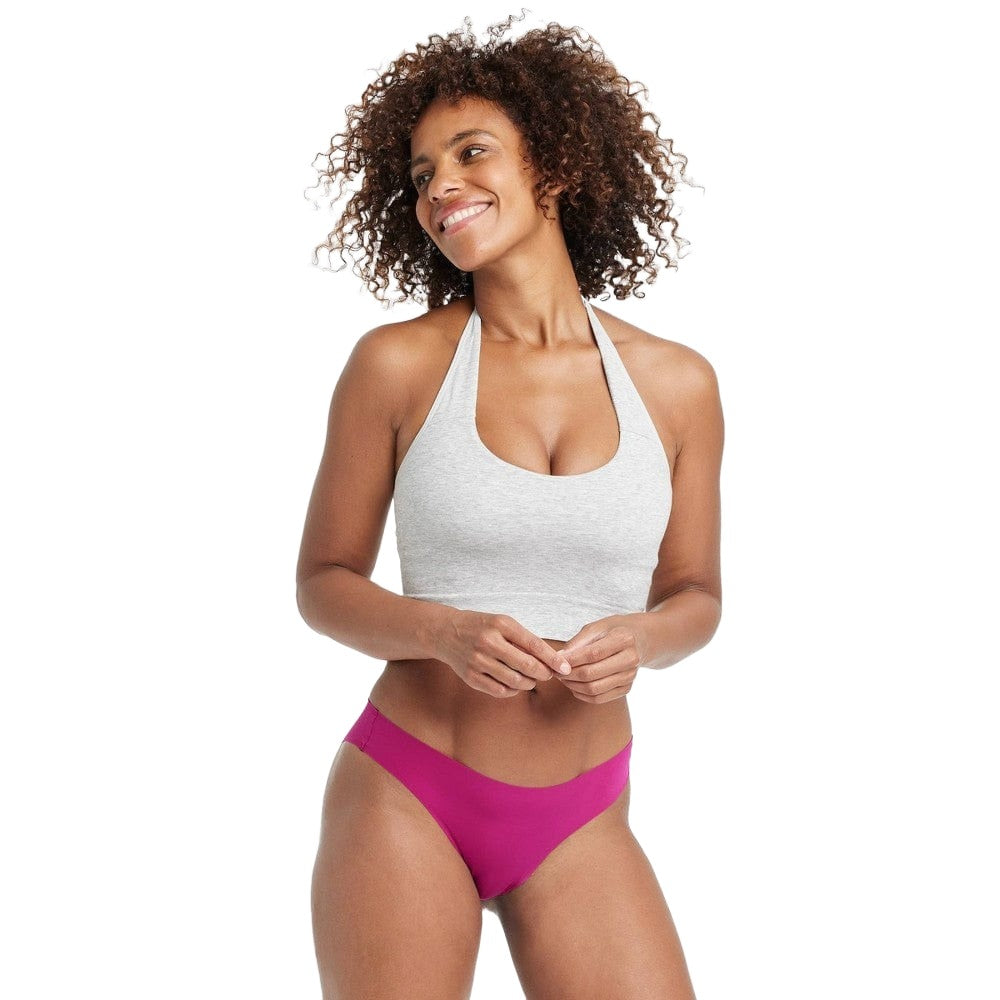 AUDEN Womens Underwear XL / Pink AUDEN - Women's Laser Cut Cheeky Bikini Underwear