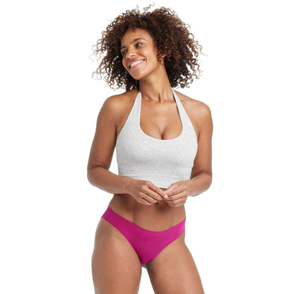 AUDEN Womens Underwear XL / Pink AUDEN - Women's Laser Cut Cheeky Bikini Underwear