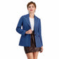 AVEC LES FILLES Womens Jackets AVEC LES FILLES - Houndstooth Tweed Blazer