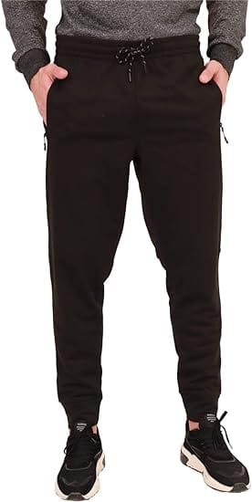 AYEGOO Mens Bottoms L / Black AYEGOO - Jogger Gym Sweatpants, Athletic Jogger Workout Pants