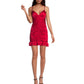 B.SMART Womens Dress L / Red B.SMART - Sleeveless Bodycon Dress