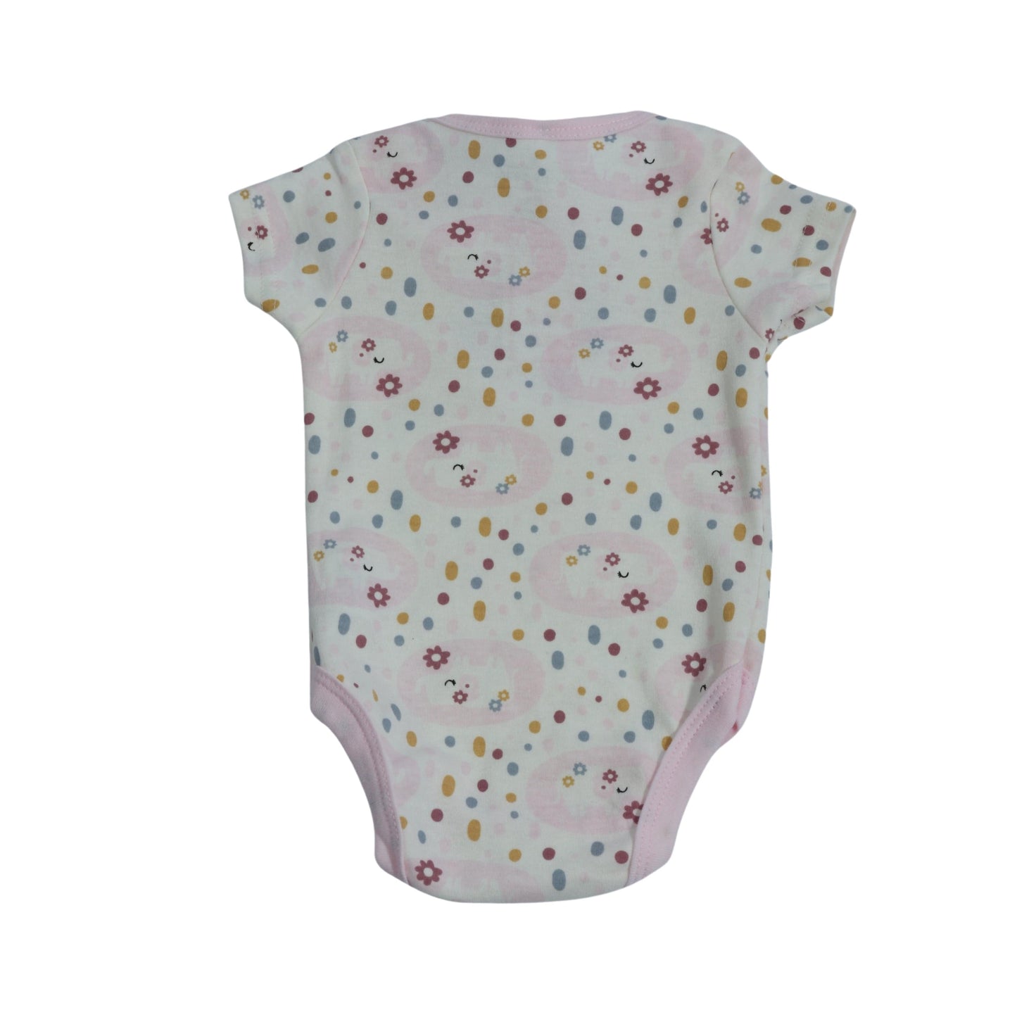 BABY GEAR Baby Girl 0-3 Month / White BABY GEAR - Baby - All Over Floral Bodysuit