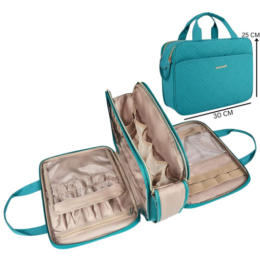 BAGSMART Luggage & Travel Bags Green BAGSMART - Toiletry Bag Hanging Travel Makeup Organizer