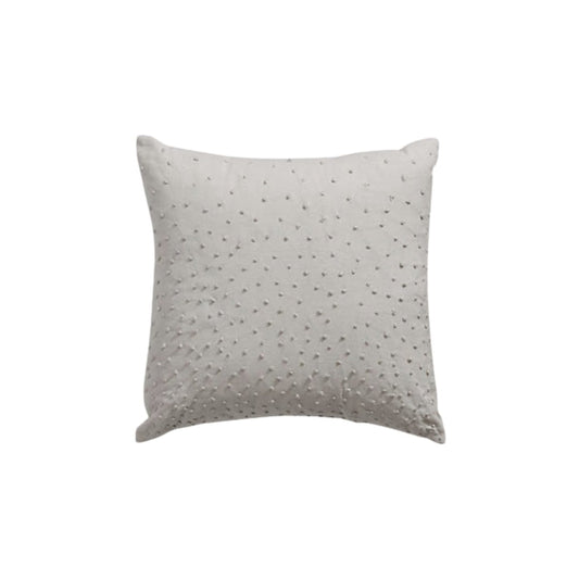 BARBARA BARRY Pillowcases Grey BARBARA BARRY - Texture Knot Throw Pillow Case