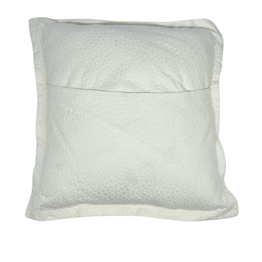 BARBARA BARRY Pillows Off-White BARBARA BARRY - Dots Textured Decorative Pillow