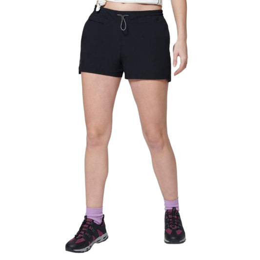 BASS OUTDOOR Womens sports L / Black BASS OUTDOOR - Greenstone Drawcord Shorts