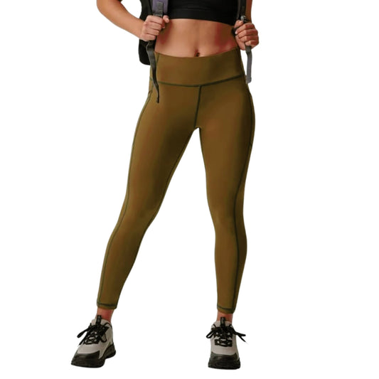 BASS OUTDOOR Womens sports L / Green BASS OUTDOOR - Rover Ankle-Length Leggings