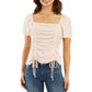 BCX Womens Tops M / Pink BCX - Short Sleeve Blouse