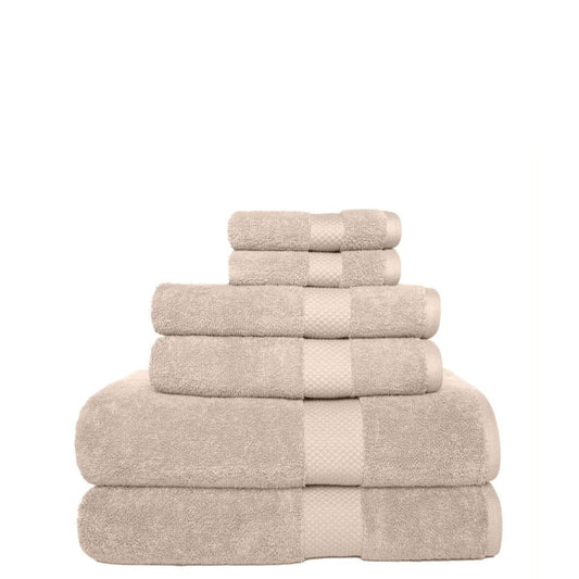 BELMOND Towels 6 Pieces / Purple BELMOND - 6-Pieces 650 GSM Cotton Bath Towel Set