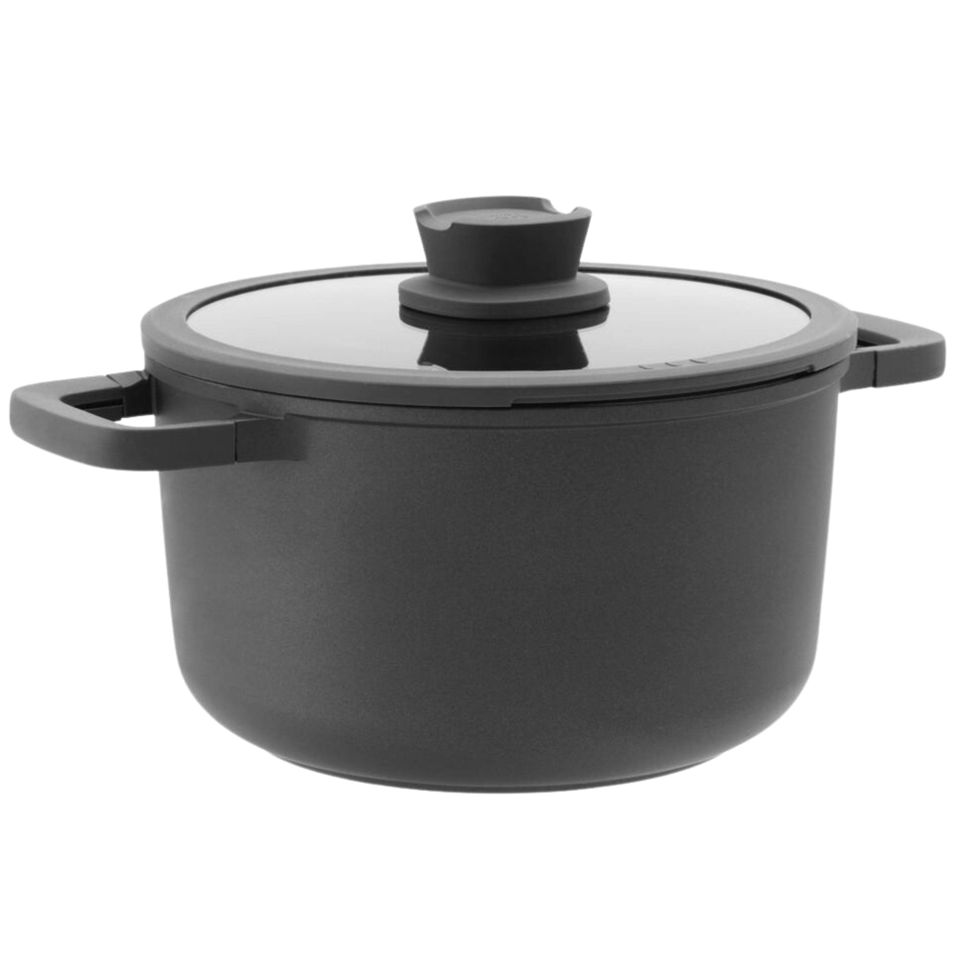 BERGHOFF Kitchenware BERGHOFF - Covered stockpot non-stick Stone+24x14cm