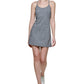 Beyond Marketplace S / Grey CALVIN KLEIN - Halter Peached Space Dye Sport Dress