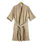Beyond Marketplace L / Brown TRIDENT - Unisex Short Sleeve Long Kimono Bathrobe