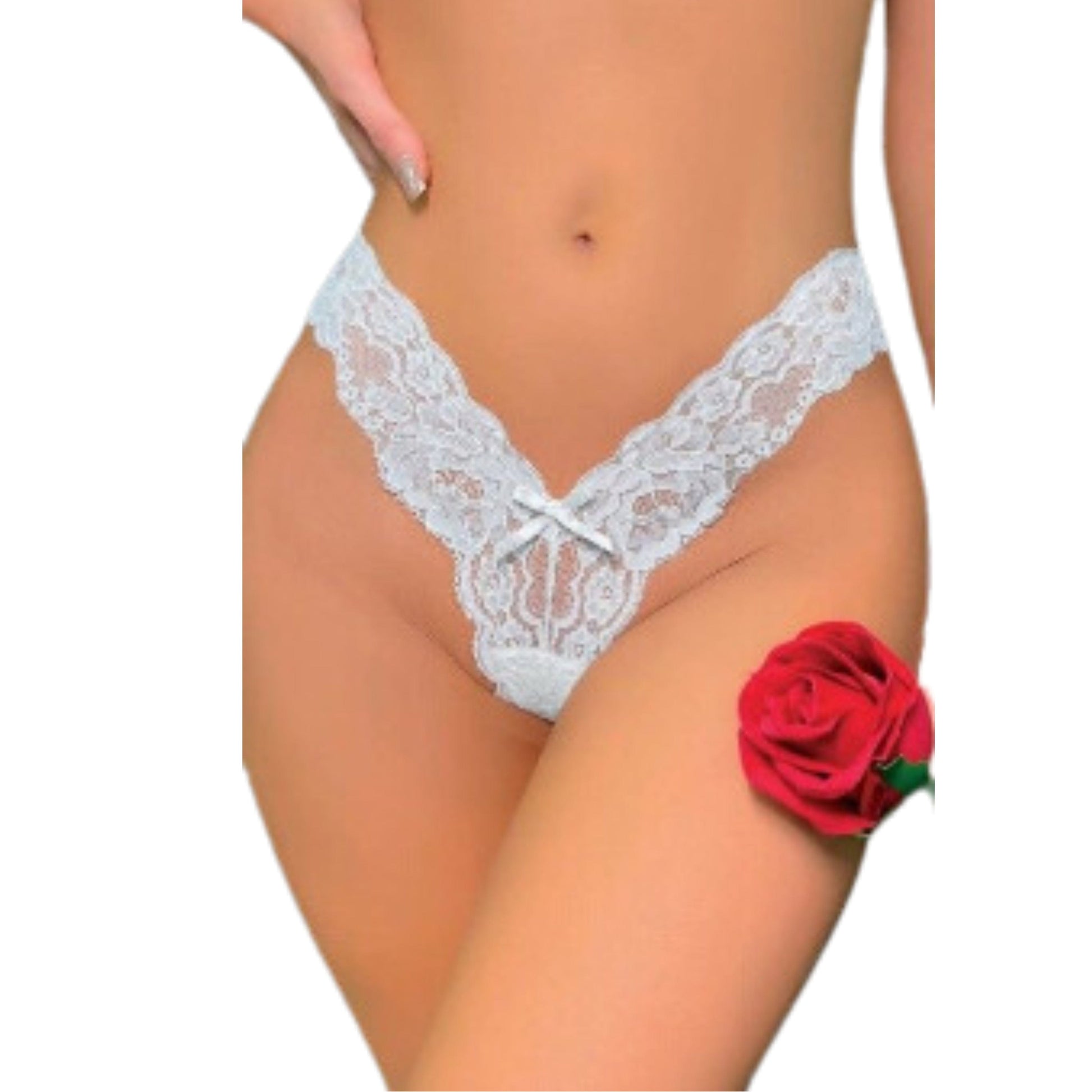 BEYOND Womens Underwear S / White BEYOND - Fantasy  Erotic Panties