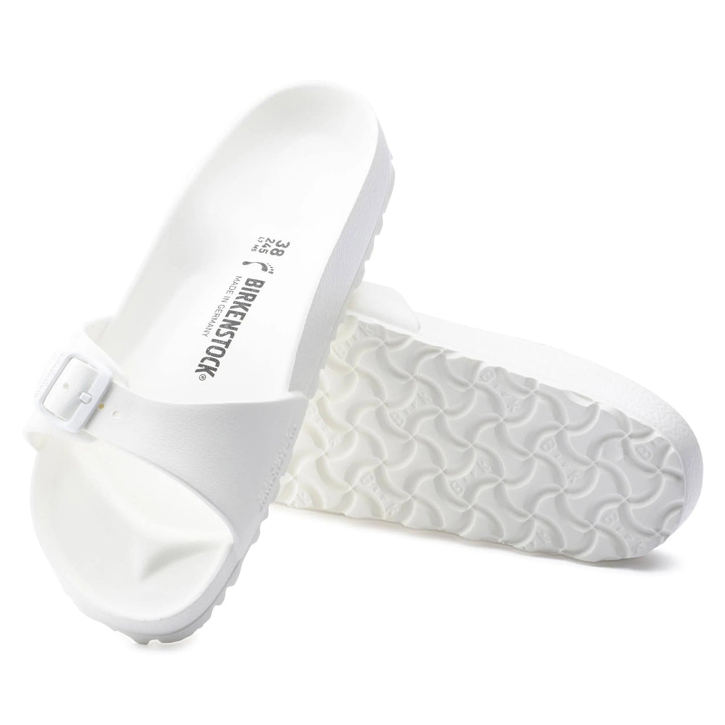 BIRKENSTOCK Womens Shoes 37 / White BIRKENSTOCK - Madrid EVA Slippers