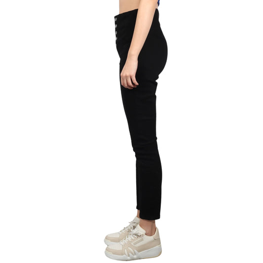 BLANKNYC Womens Bottoms M / Black BLANKNYC - Skinny Fit Solid Non-Stretchable Denim