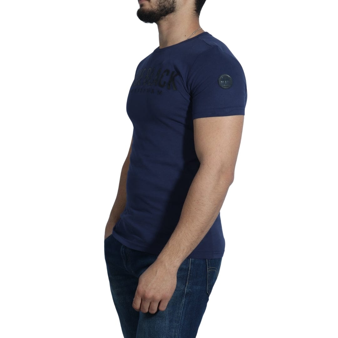 BLUE BLACK S / Navy BLUE BLACK - Logo T-Shirt