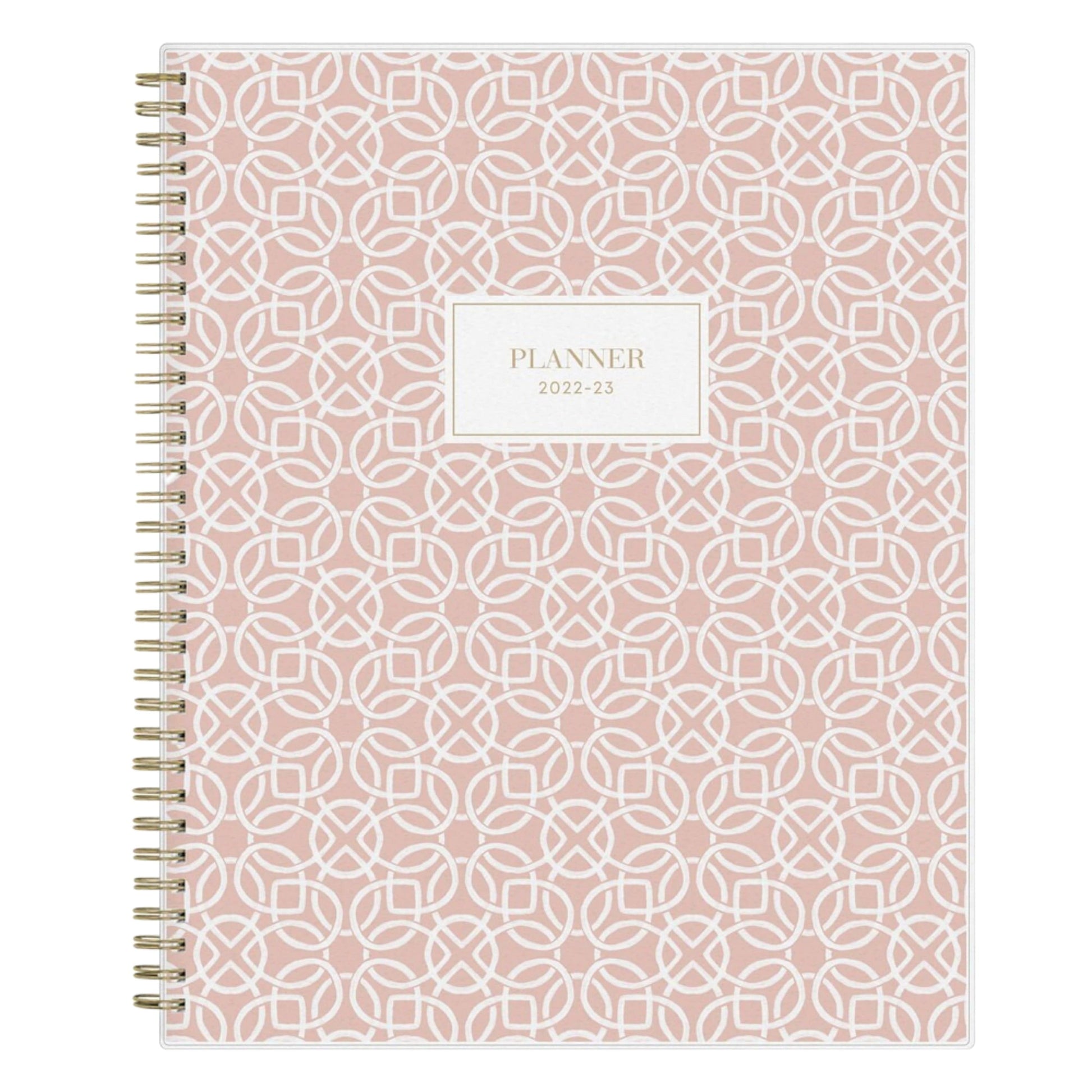 BLUESKY Stationery Pink BLUE SKY - Academic Teacher Lesson Planner Frosted Weekly/Monthly