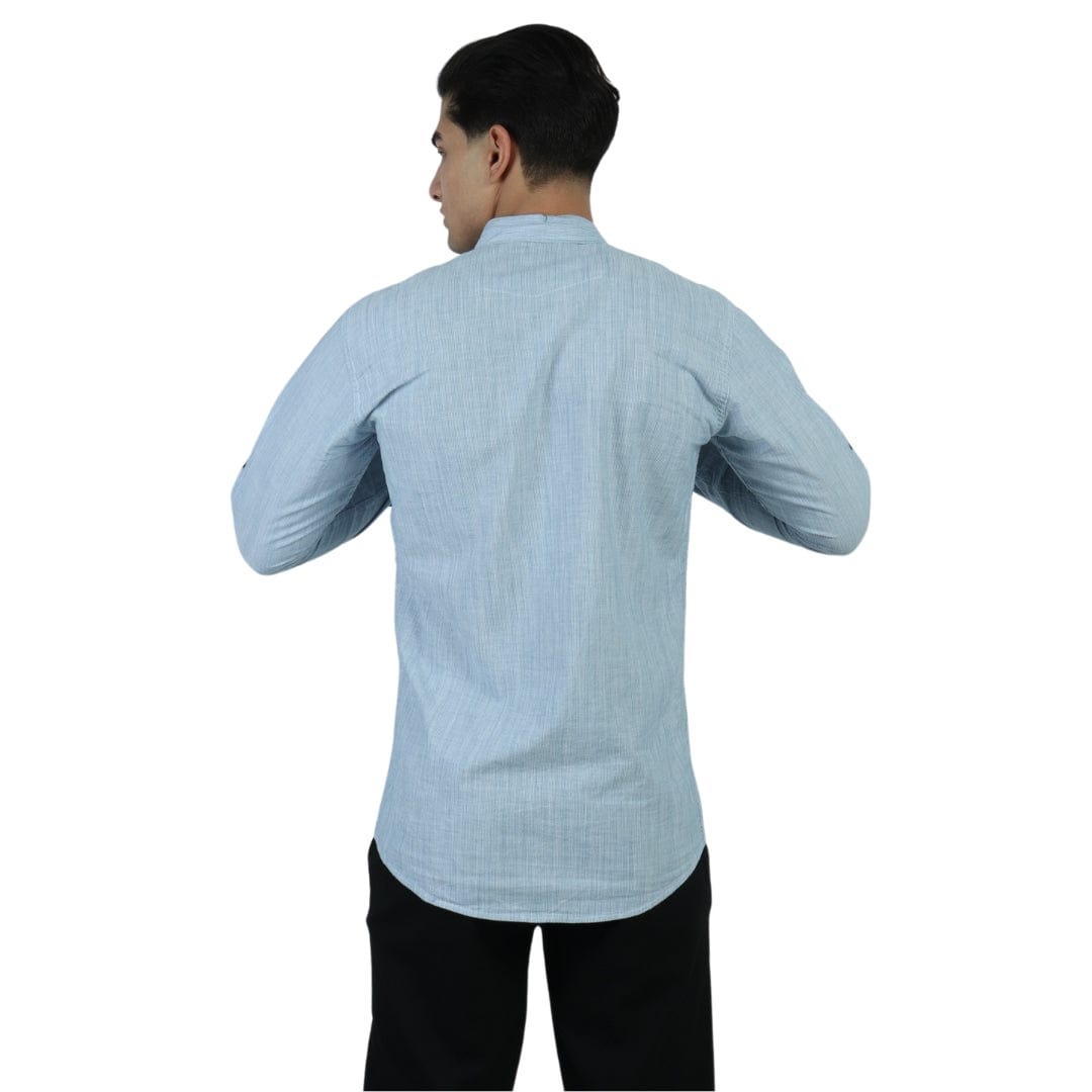 BOYCOTT Mens Tops BOYCOTT - Chest Embroidery Shirt